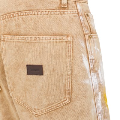 THE PRINTED STRETCH COTTON BULL TROUSERS